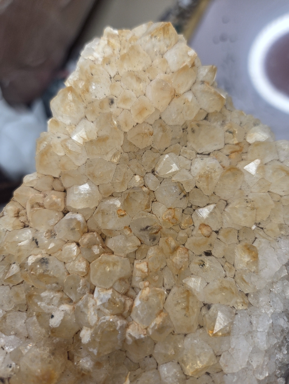 Citrine Freeform on Stand  9 In On Stand - Picture 3 of 9